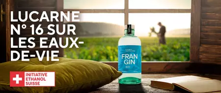 Lucarne n° 16 sur les eaux-de-vie Fran Gin von Souboz Distillerie